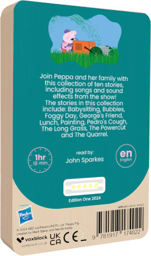 At Home with Peppa - Voxblock Audiobook - Audiobook from The Bookhouse Broughty Ferry- Just £11.99! Shop now