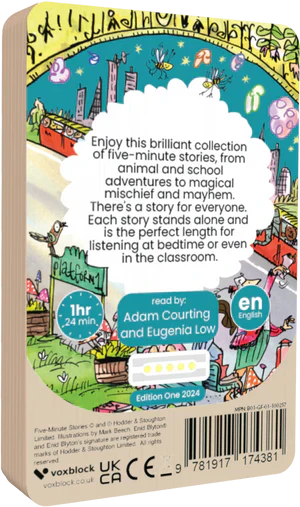 Five-Minute Stories - VoxBlock Audiobook - Audiobook from The Bookhouse Broughty Ferry- Just £13.99! Shop now