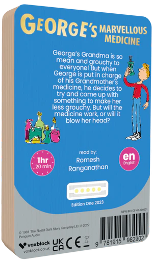 George's Marvellous Medicine - Voxblock Audiobook - Audiobook from The Bookhouse Broughty Ferry- Just £12.99! Shop now