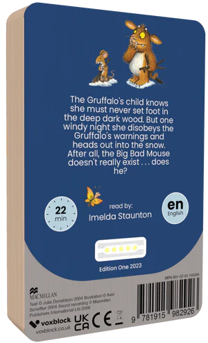 The Gruffalo's Child - VoxBlock Audiobook - Audiobook from The Bookhouse Broughty Ferry- Just £9.99! Shop now