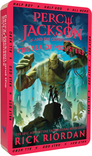 Percy Jackson and the Sea of Monsters - Voxblock - Book from The Bookhouse Broughty Ferry- Just £13.99! Shop now