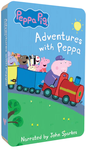 Adventures With Peppa - VoxBlock Audiobook - Audiobook from The Bookhouse Broughty Ferry- Just £11.99! Shop now