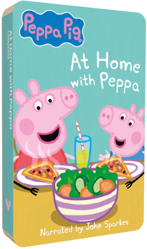 At Home with Peppa - Voxblock Audiobook - Audiobook from The Bookhouse Broughty Ferry- Just £11.99! Shop now