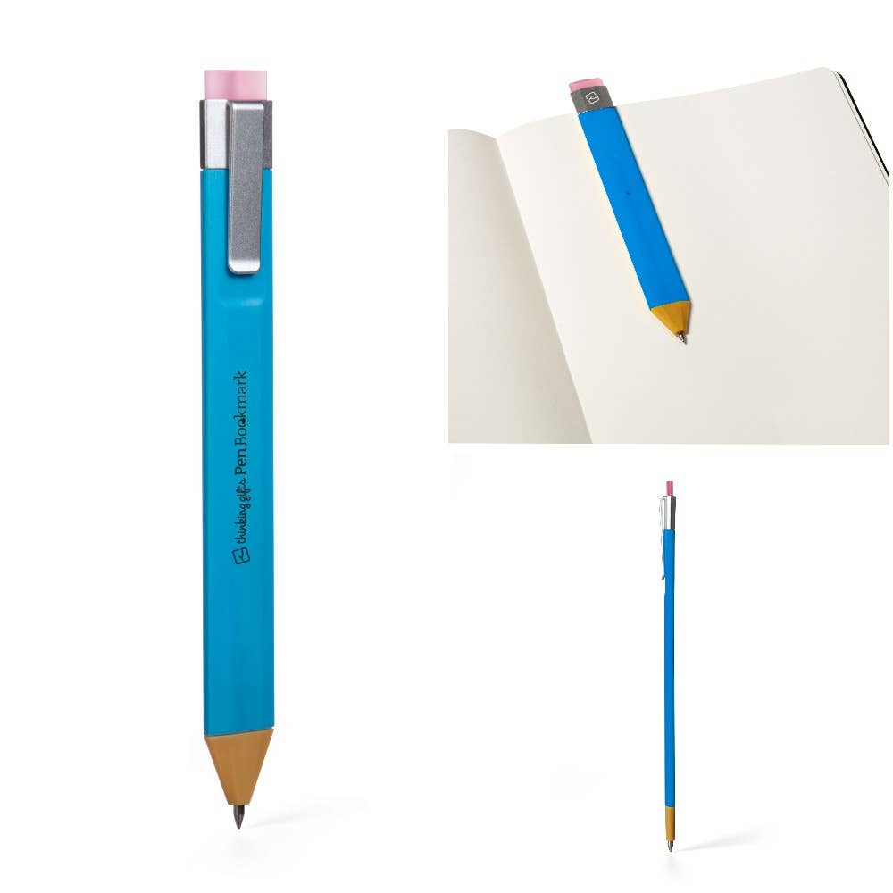 Pen Bookmark, 3-in-1 Erasable Gel Pen/Bookmark inc 2 refills -  from The Bookhouse Broughty Ferry- Just £4.99! Shop now