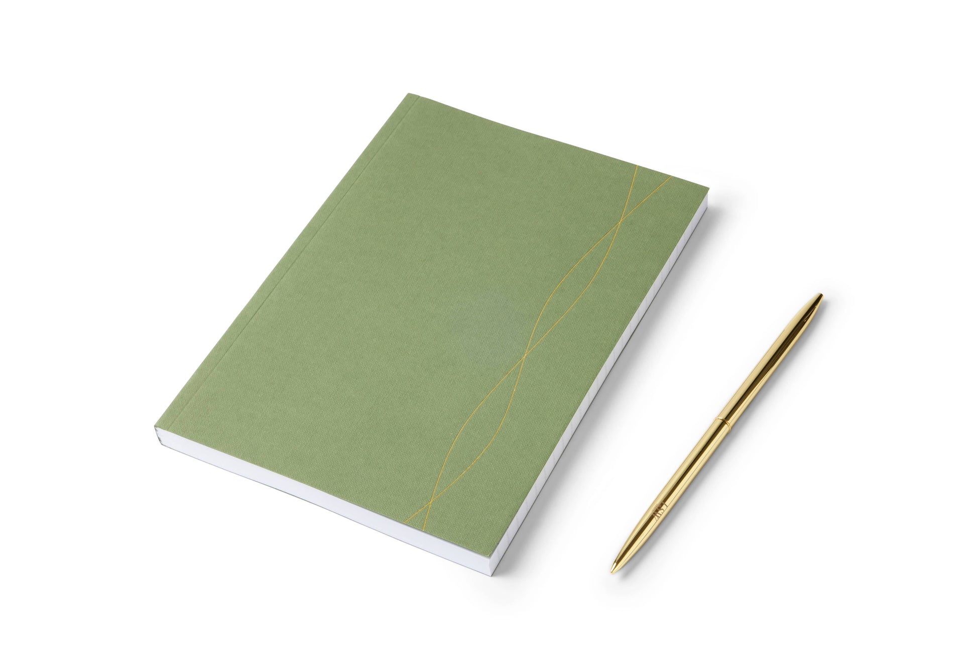 A5 Lined Notebooks in Mid-Green, Ruled Notepads, Stationery -  from The Bookhouse Broughty Ferry- Just £9.99! Shop now