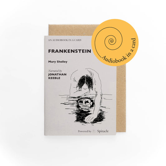 Mary Shelley’s Frankenstein Audiobook Gift Idea -  from The Bookhouse Broughty Ferry- Just £12! Shop now
