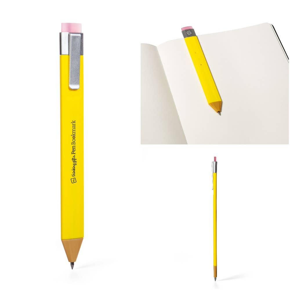 Pen Bookmark, 3-in-1 Erasable Gel Pen/Bookmark inc 2 refills -  from The Bookhouse Broughty Ferry- Just £4.99! Shop now