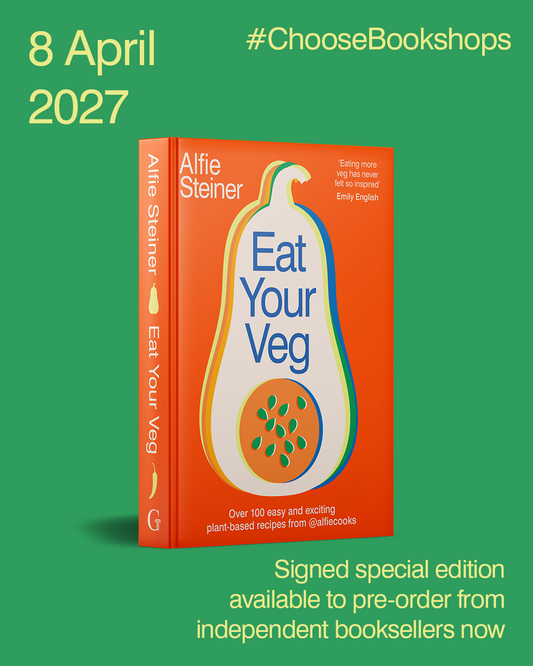 Eat Your Veg - SIGNED INDIE EDITION - Book from The Bookhouse Broughty Ferry- Just £23.40! Shop now
