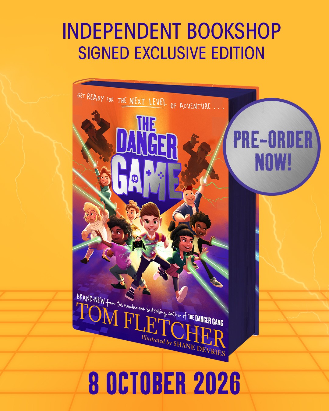 The Danger Game - SIGNED INDIE EXCLUSIVE -  from The Bookhouse Broughty Ferry- Just £13.49! Shop now