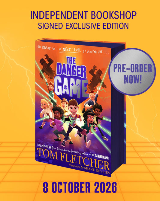 The Danger Game - SIGNED INDIE EXCLUSIVE -  from The Bookhouse Broughty Ferry- Just £13.49! Shop now