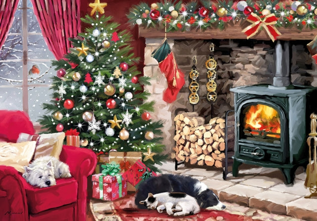 JIGSAW 500 PIECE - Snuggled Up - Book from The Bookhouse Broughty Ferry- Just £11.99! Shop now