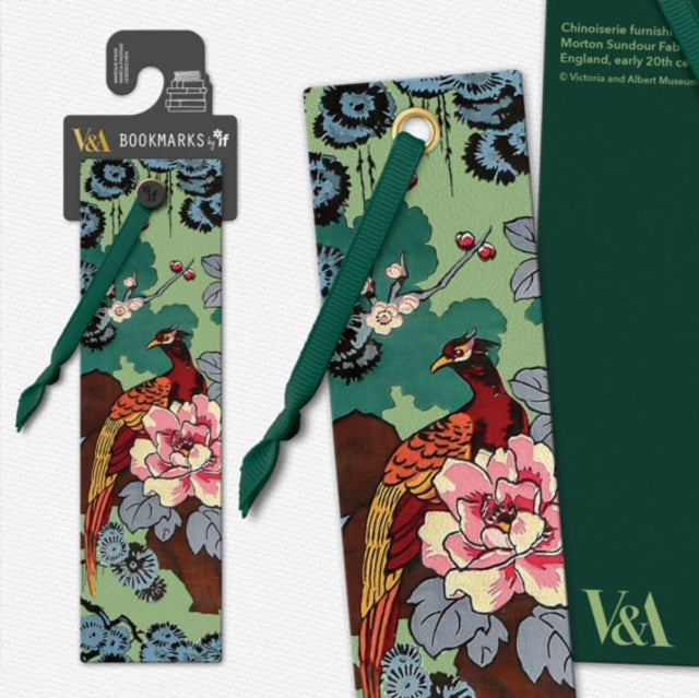 V&A Bookmark - Pheasant - Gift from The Bookhouse Broughty Ferry- Just £4.99! Shop now