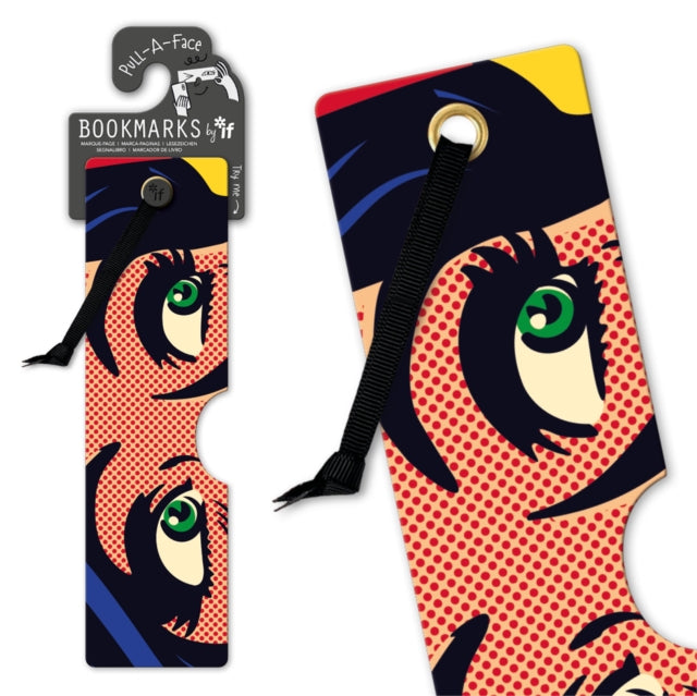 Pull - a - Face Bookmarks - Pop Art - Gift from The Bookhouse Broughty Ferry- Just £3.99! Shop now