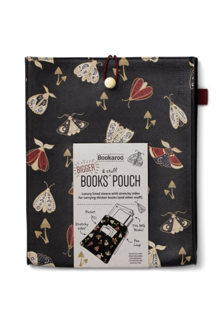 Bookaroo Books & Stuff Pouch - Moths - Book from The Bookhouse Broughty Ferry- Just £24.99! Shop now