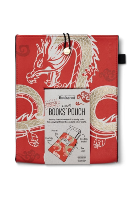 Bigger Books Pouch - Warrior Dragon - Book from The Bookhouse Broughty Ferry- Just £24.99! Shop now