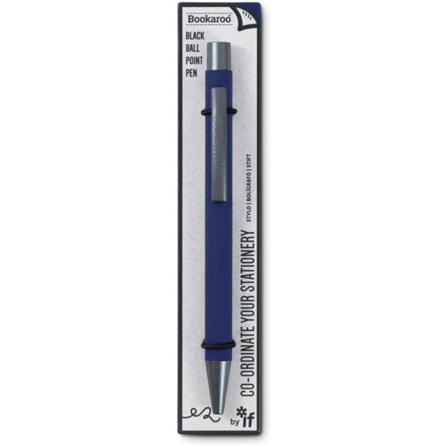 Bookaroo Pen - Navy - Book from The Bookhouse Broughty Ferry- Just £3.99! Shop now