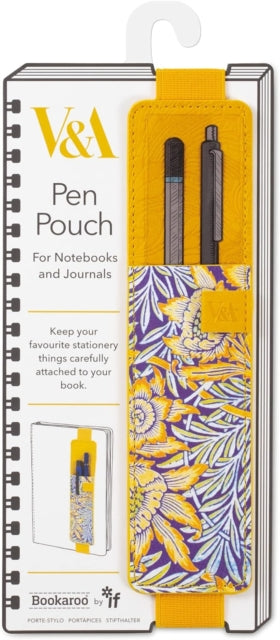 V & A Bookaroo Pen Pouch Morris Tulip & Willow - Book from The Bookhouse Broughty Ferry- Just £12.99! Shop now