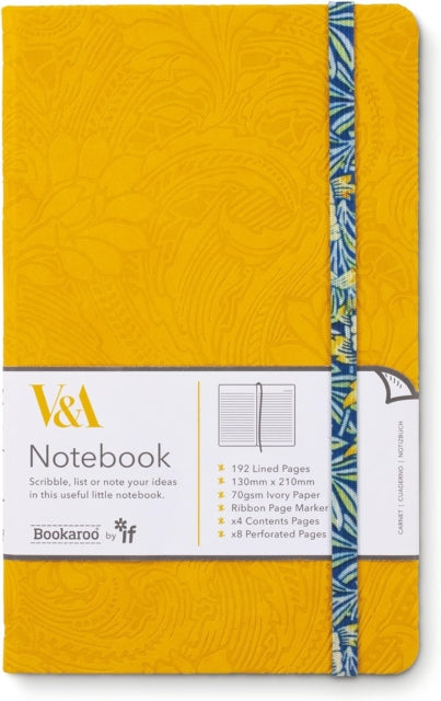 V & A Bookaroo A5 Morris Tulip & Willow - Book from The Bookhouse Broughty Ferry- Just £14.99! Shop now