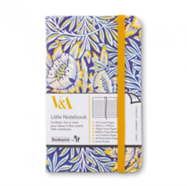 V & A Bookaroo Journal A6 Morris Tulip & Willow - Book from The Bookhouse Broughty Ferry- Just £9.99! Shop now