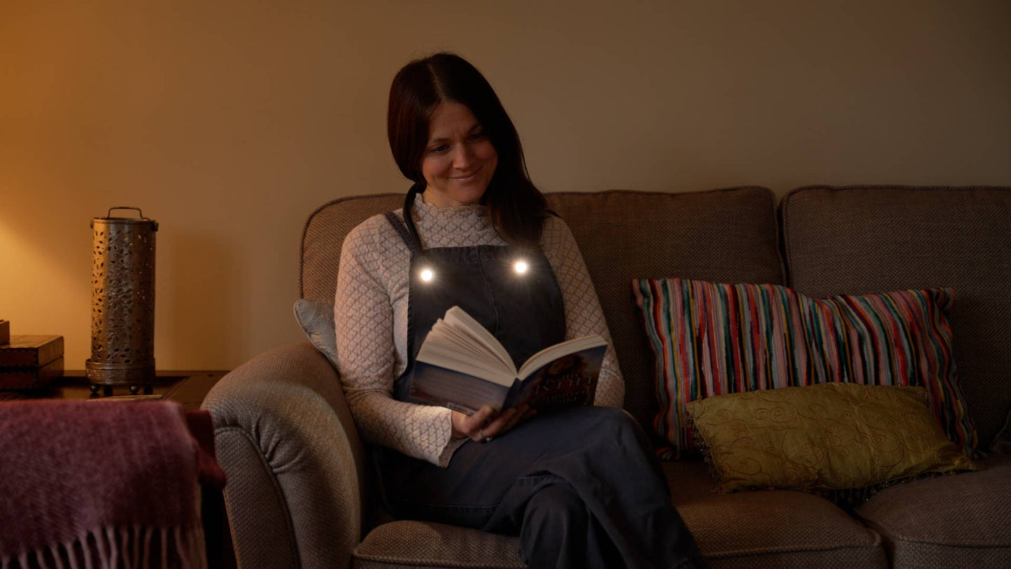 Neklite Booklight - White - Book Accessory from The Bookhouse Broughty Ferry- Just £29.99! Shop now
