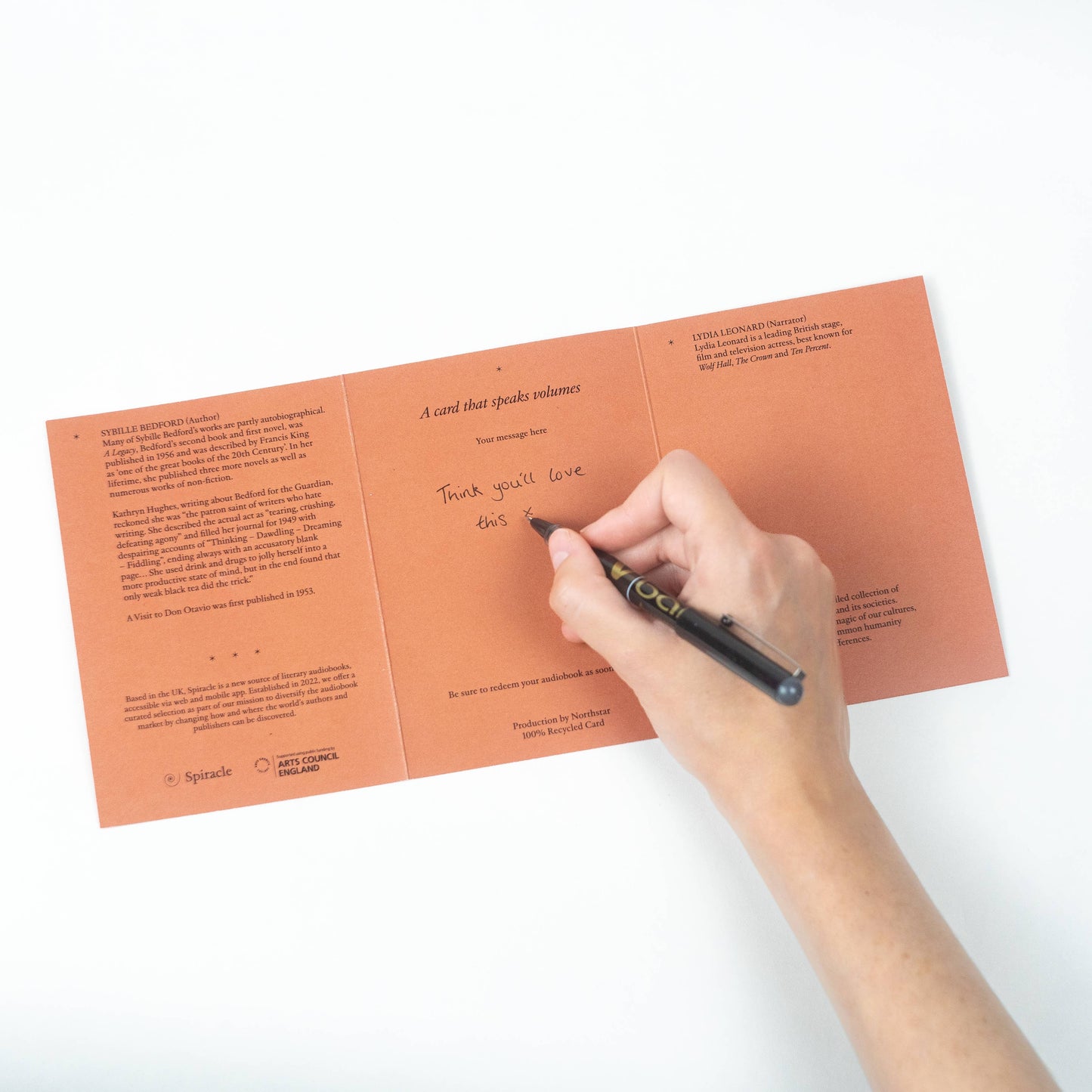 Audiobook In A Card: The Enchanted April  -  from The Bookhouse Broughty Ferry- Just £12! Shop now