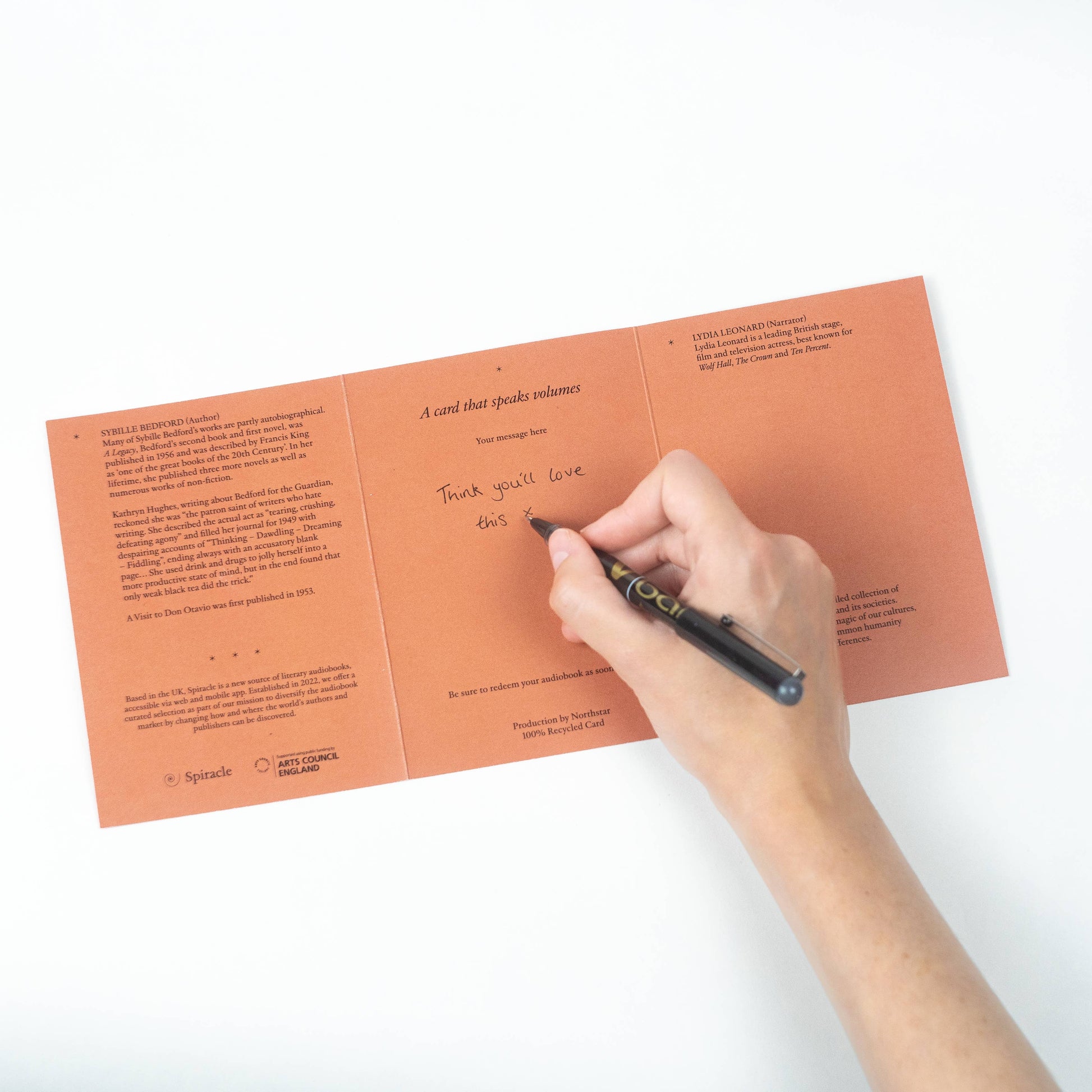 Audiobook In A Card: The Enchanted April  -  from The Bookhouse Broughty Ferry- Just £12! Shop now