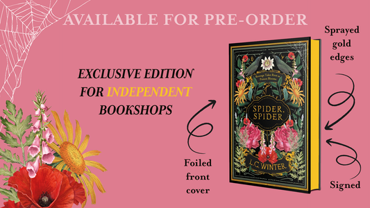 Spider, Spider - INDIE EDITION - Book from The Bookhouse Broughty Ferry- Just £17.09! Shop now