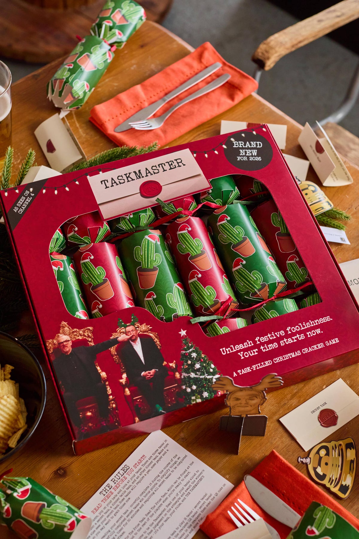 Taskmaster 2026 | Christmas Crackers | NEW Christmas 2026! -  from The Bookhouse Broughty Ferry- Just £25! Shop now