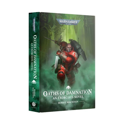 Oaths Of Damnation Hardback - Robbie NacNiven - Warhammer from The Bookhouse Broughty Ferry- Just £20! Shop now