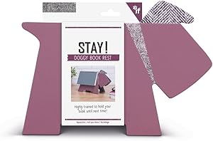 STAY Doggy Book Rest - Purple - Gift from The Bookhouse Broughty Ferry- Just £6.99! Shop now