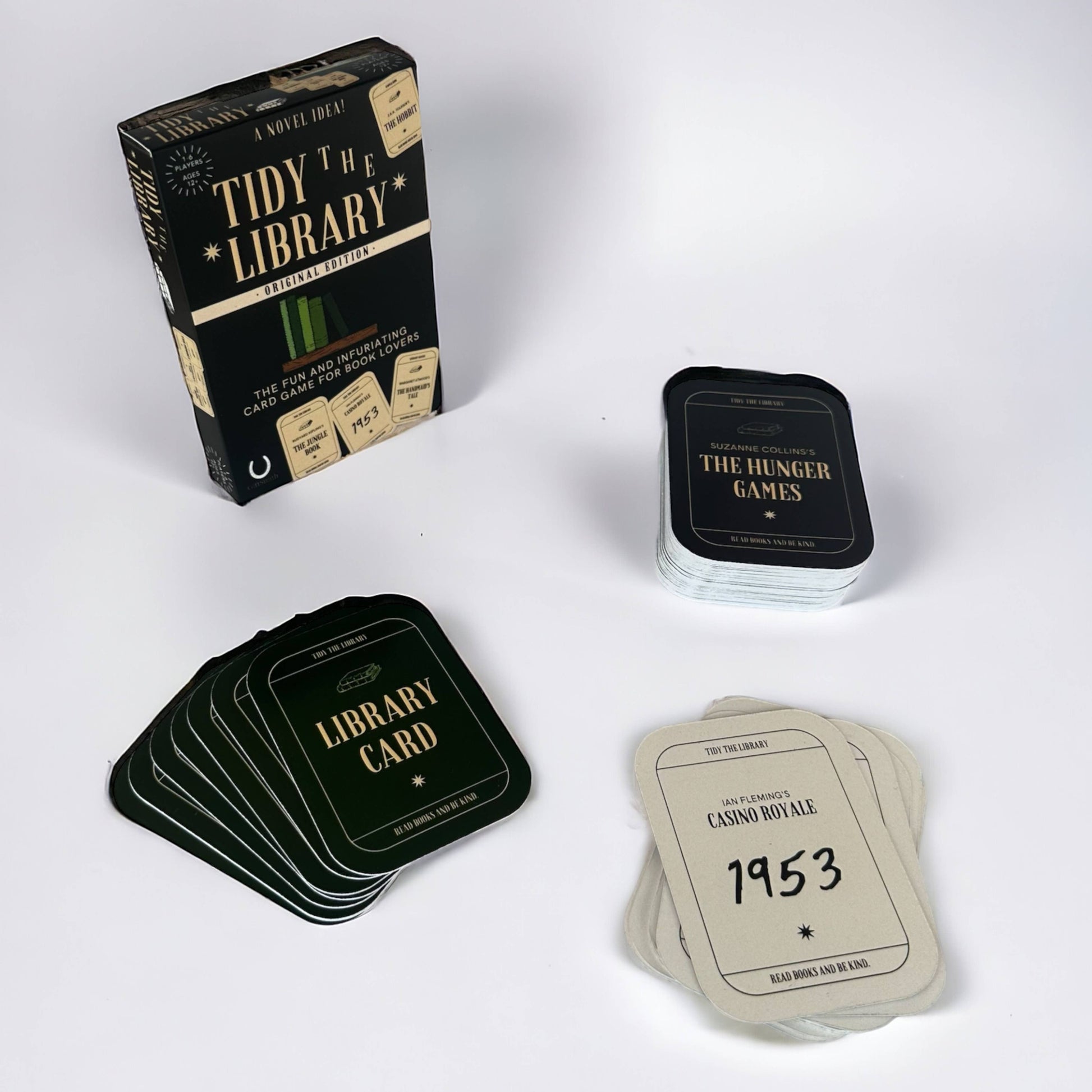 TIDY THE LIBRARY: The Original Card Game for Book Lovers -  from The Bookhouse Broughty Ferry- Just £9.99! Shop now