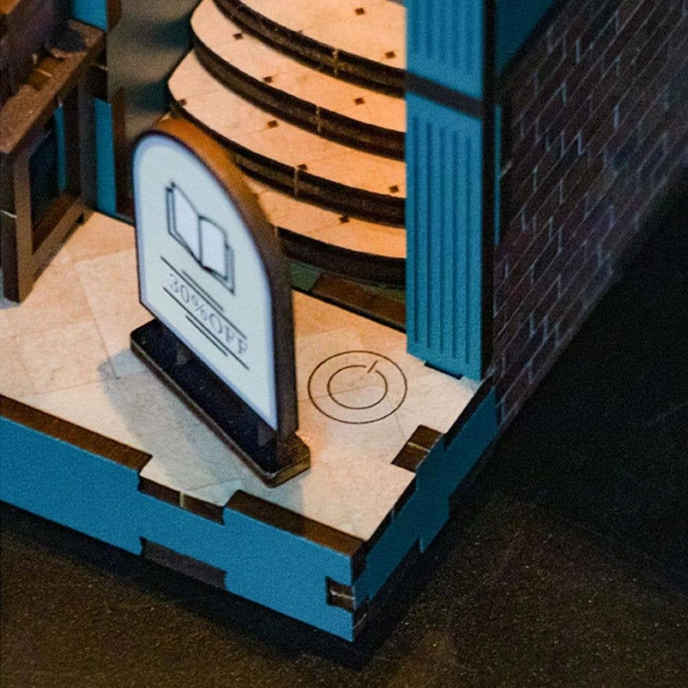DIY Book Nook Kit - Soul Bookstore - Craft Kit from The Bookhouse Broughty Ferry- Just £44.95! Shop now