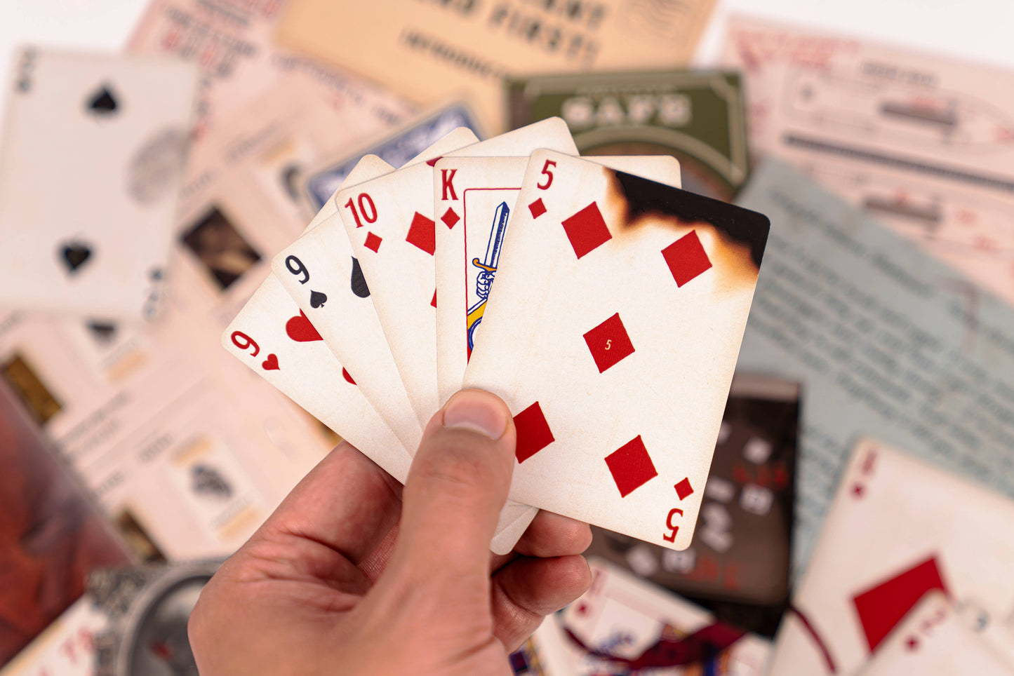 The Case of the Dead Man's Hand Murder Mystery -  from The Bookhouse Broughty Ferry- Just £6! Shop now