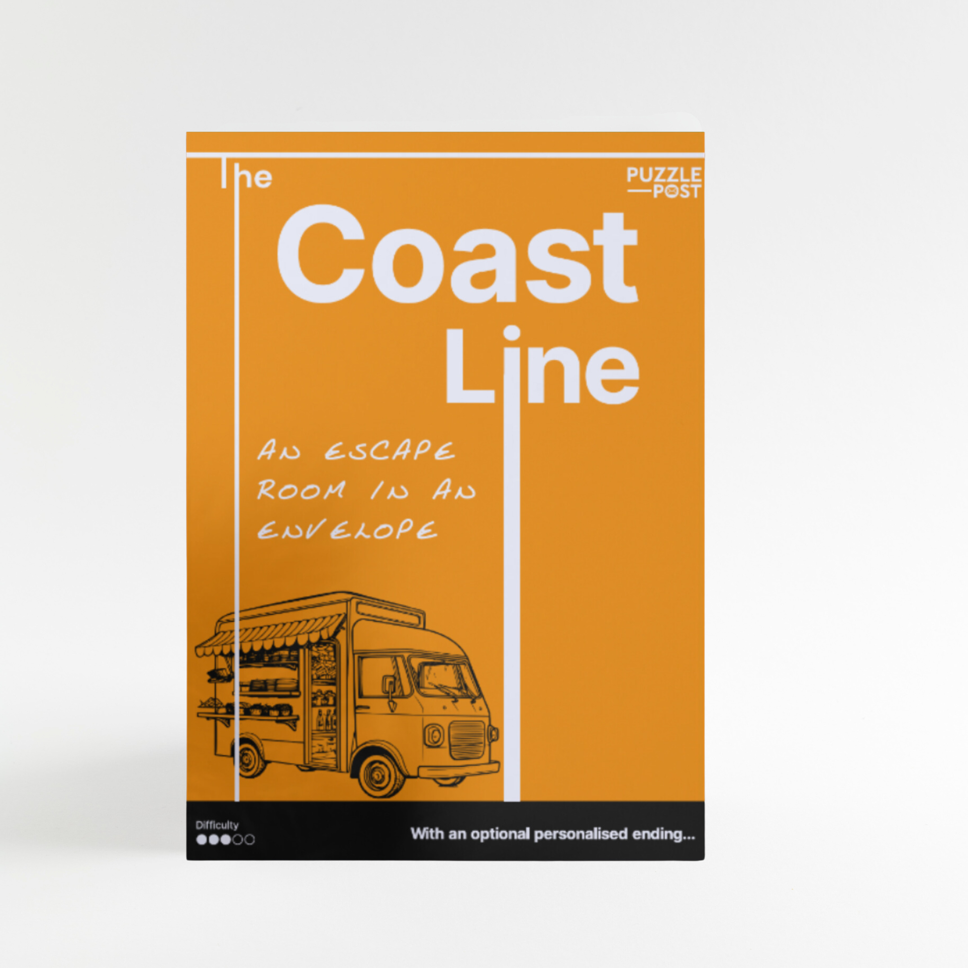 Escape Room in an Envelope: The Coast Line Board Game -  from The Bookhouse Broughty Ferry- Just £13.99! Shop now