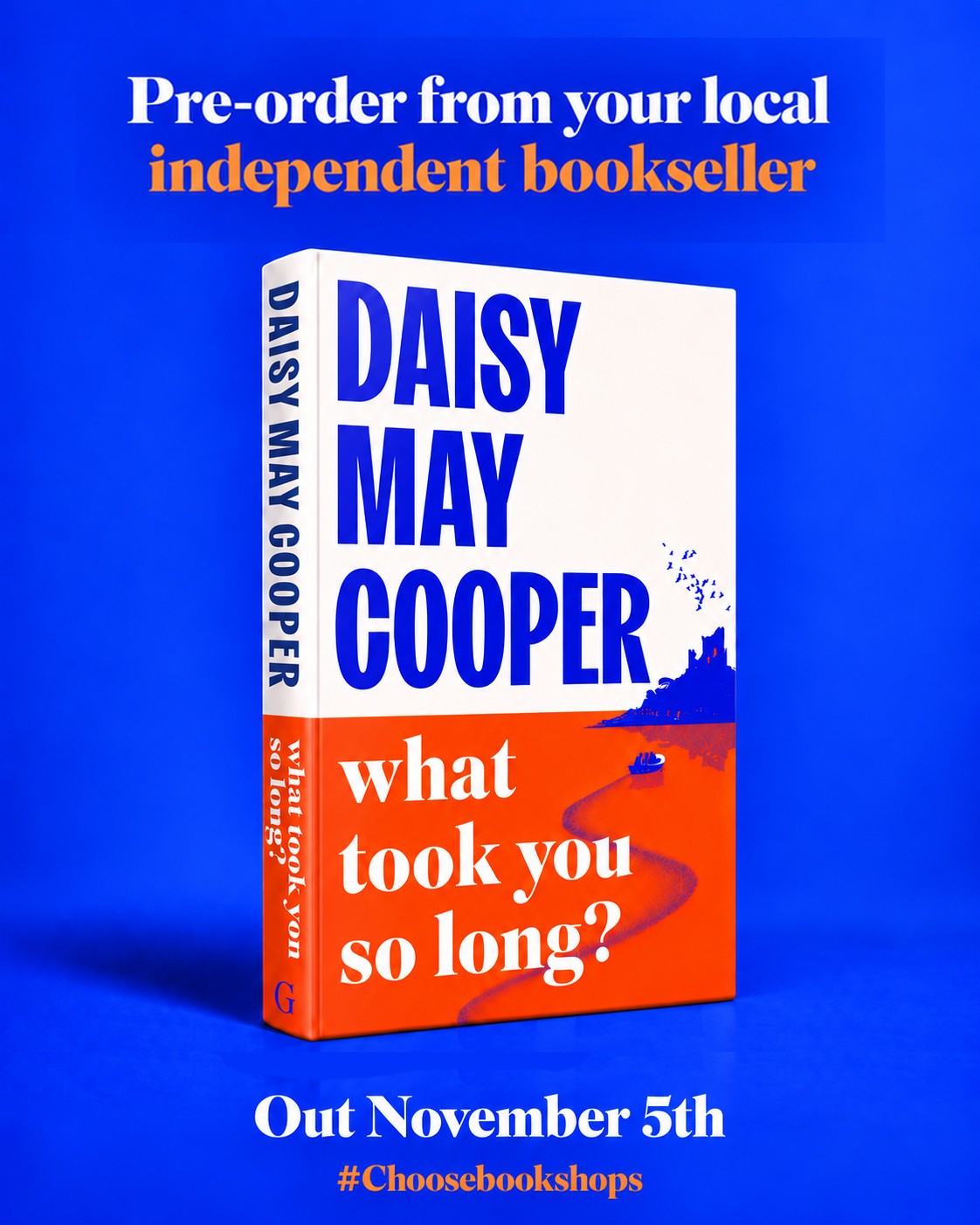 WHAT TOOK YOU SO LONG? - Book from The Bookhouse Broughty Ferry- Just £18! Shop now