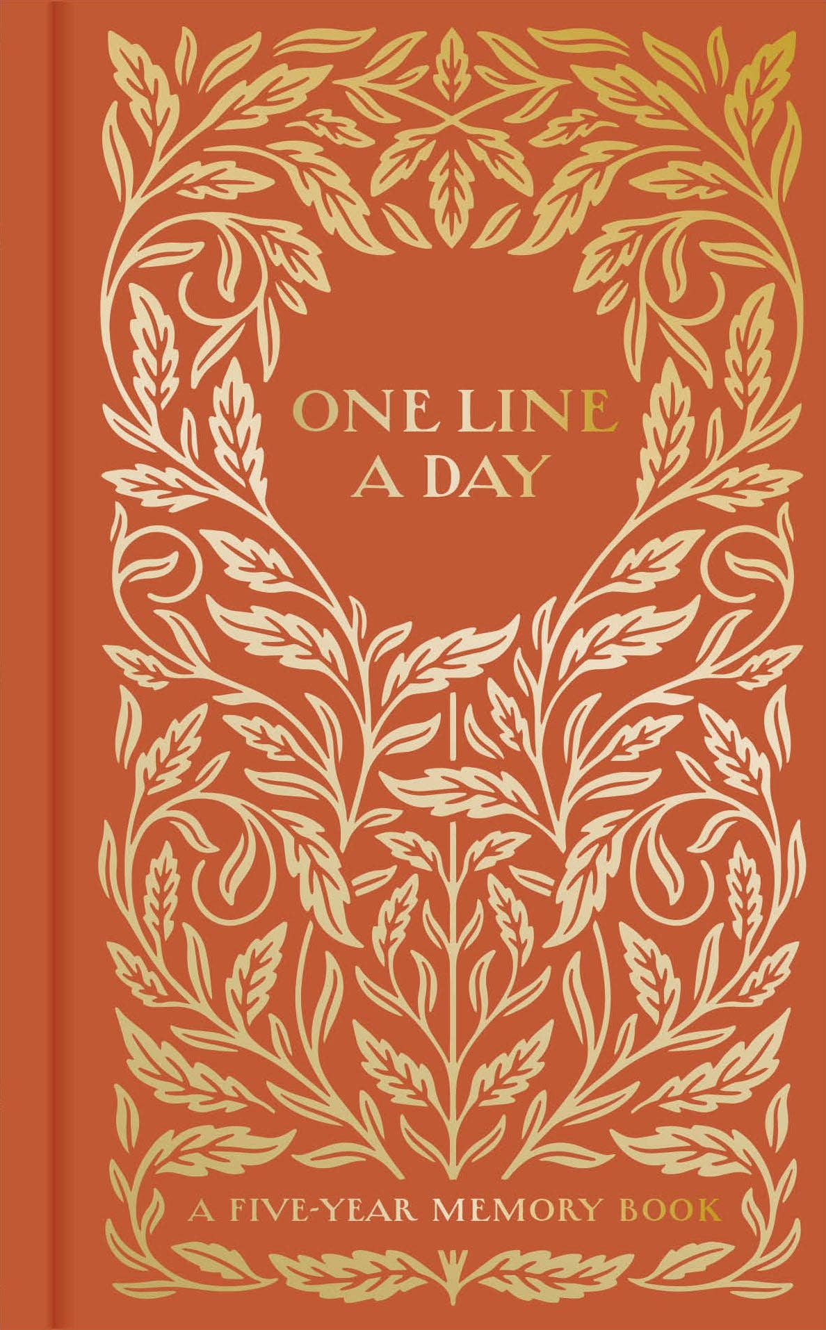 Gilded One Line a Day - A Five-Year Memory Book (Diary or Journal) -  from The Bookhouse Broughty Ferry- Just £12.49! Shop now