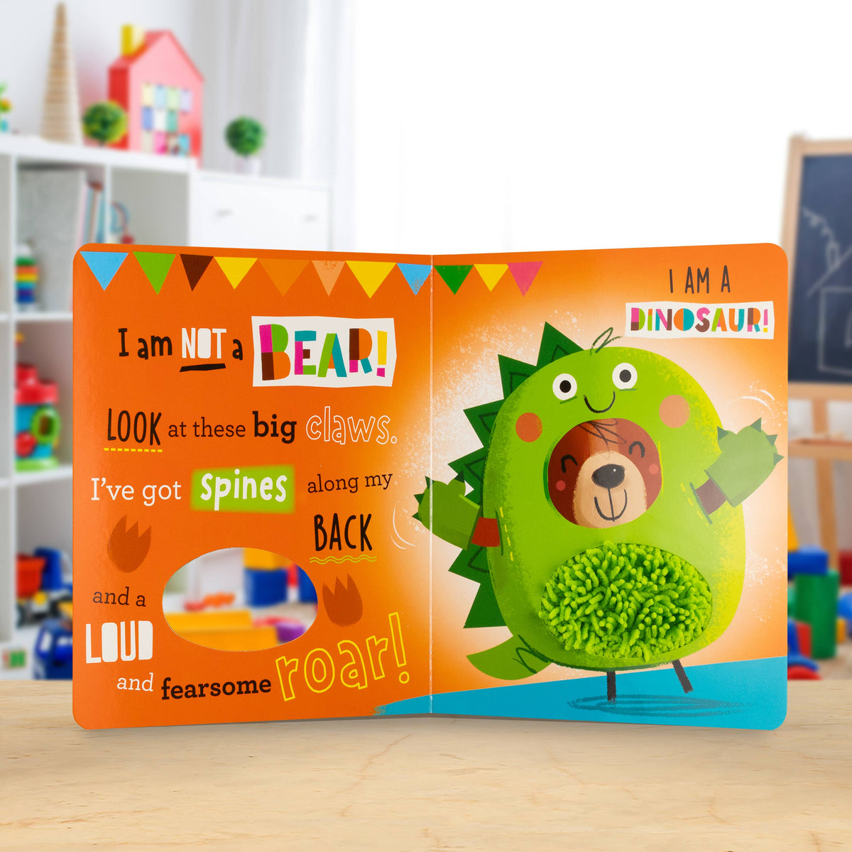 I am Not a Bear! Touch and Feel Sound Book - Book from The Bookhouse Broughty Ferry- Just £12.99! Shop now