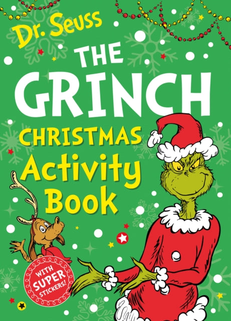 The Grinch Christmas Activity Book - Book from The Bookhouse Broughty Ferry- Just £7.99! Shop now