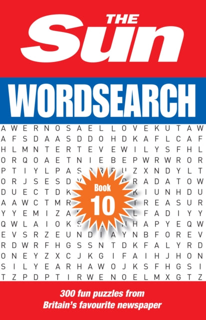 The Sun Wordsearch Book 10 - Book from The Bookhouse Broughty Ferry- Just £6.99! Shop now