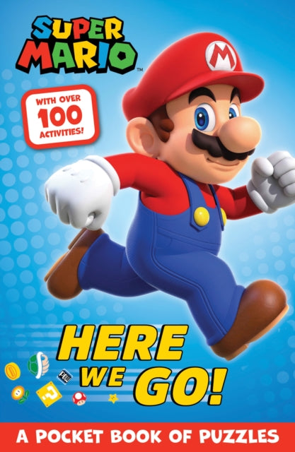 Official Super Mario Here We Go! - Book from The Bookhouse Broughty Ferry- Just £5.99! Shop now