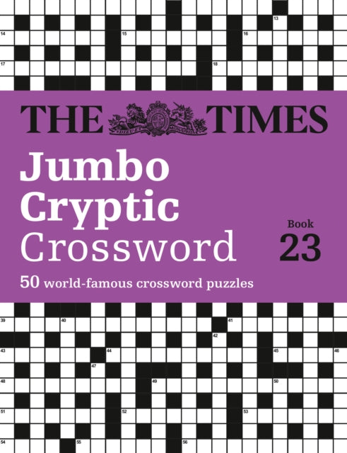 The Times Jumbo Cryptic Crossword Book 23 : The World’s Most Challenging Cryptic Crossword - Book from The Bookhouse Broughty Ferry- Just £10.99! Shop now