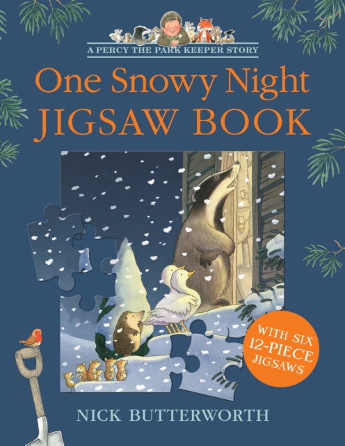 One Snowy Night Jigsaw Book - Book from The Bookhouse Broughty Ferry- Just £14.99! Shop now