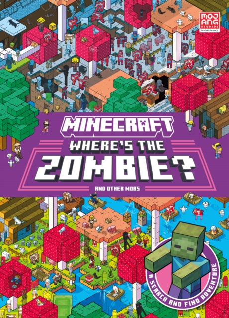 Minecraft Where’s the Zombie? - Book from The Bookhouse Broughty Ferry- Just £8.99! Shop now