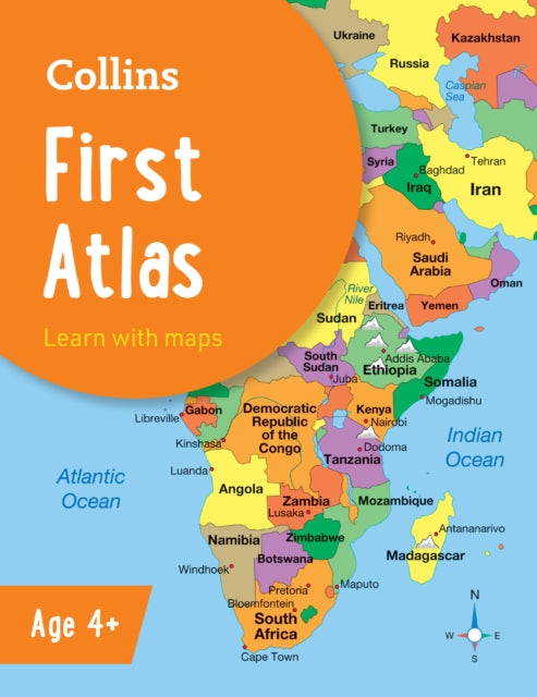 Collins First Atlas : Ideal for Learning at School and at Home - Book from The Bookhouse Broughty Ferry- Just £5.99! Shop now
