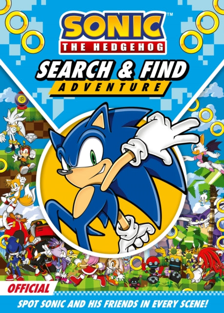 Sonic the Hedgehog Search & Find Adventure - Book from The Bookhouse Broughty Ferry- Just £7.99! Shop now