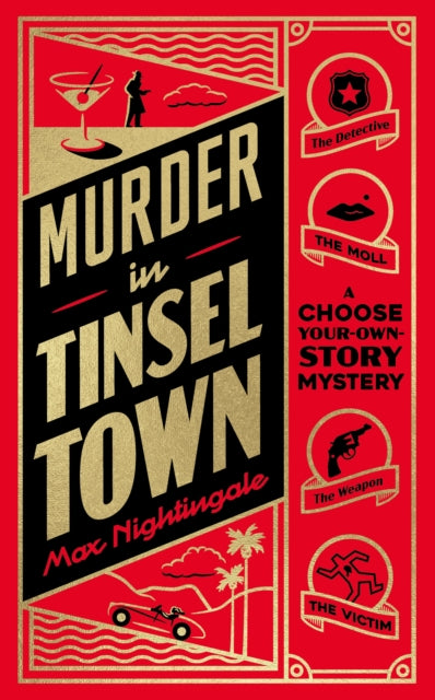 Murder in Tinseltown : A Choose-Your-Own-Story Mystery - Book from The Bookhouse Broughty Ferry- Just £16.99! Shop now