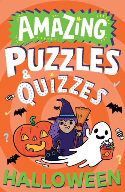 Amazing Halloween Puzzles and Quizzes - Book from The Bookhouse Broughty Ferry- Just £4.99! Shop now