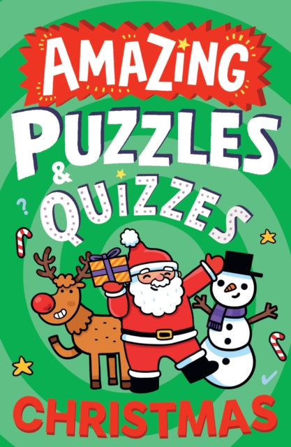 Amazing Christmas Puzzles and Quizzes - Book from The Bookhouse Broughty Ferry- Just £4.99! Shop now