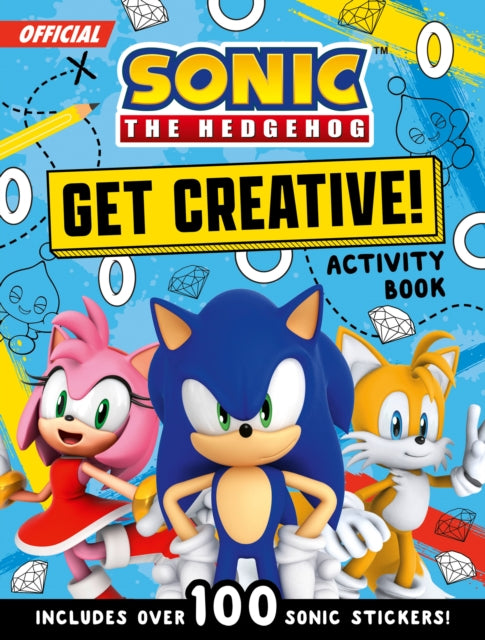 Sonic The Hedgehog Get Creative! Sticker Activity Book - Book from The Bookhouse Broughty Ferry- Just £6.99! Shop now
