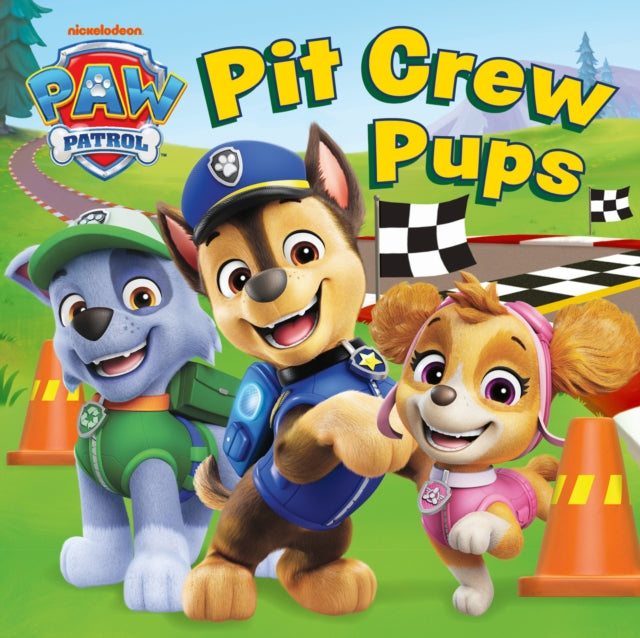 PAW Patrol Pit Crew Pups board book - Book from The Bookhouse Broughty Ferry- Just £6.99! Shop now